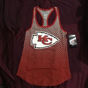 NIKE Kansas City Chiefs Tri-Blend Tank